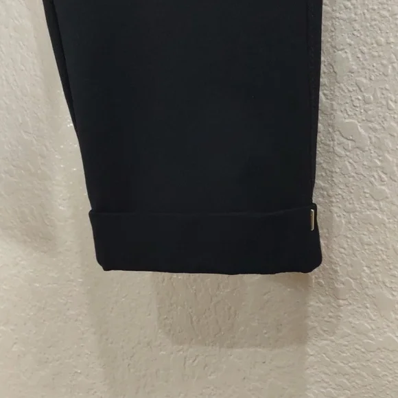 White House Black Market Black Slim Crop Pants, Size 10. - Picture 5 of 16